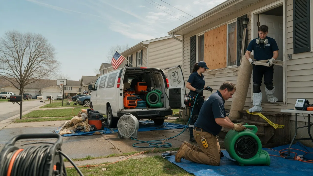 Water Damage Restoration in Creekside, PA near me